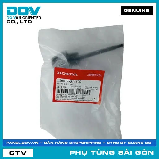 THƯỚC THĂM NHỚT | HONDA PARTS CODE 15651KZR600 — 15651KZR600