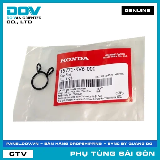 KẸP ỐNG | HONDA PARTS CODE 15771KV6000 — 15771KV6000