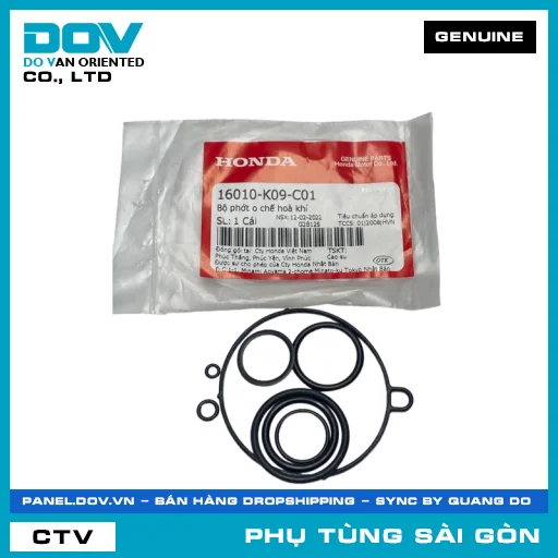 BỘ PHỐT O BXC | HONDA PARTS CODE 16010K09C01 — 16010K09C01