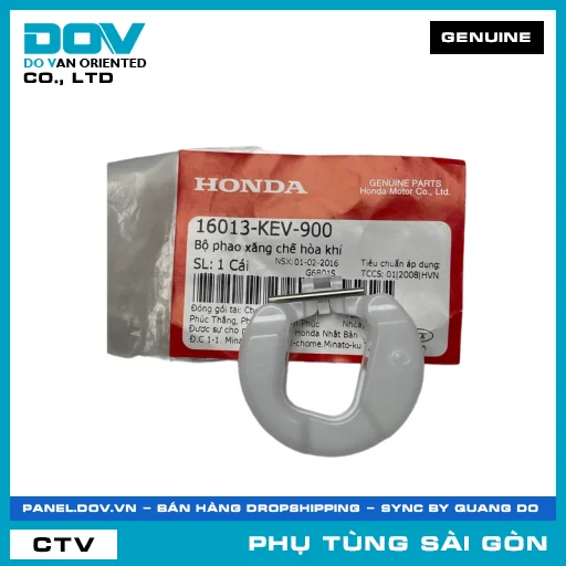BỘ PHAO XĂNG CHẾ HÒA GIÓ | HONDA PARTS CODE 16013KEV900 — 16013KEV900