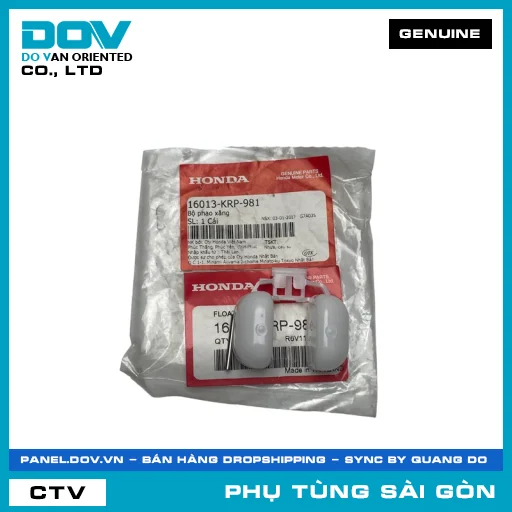 BỘ PHAO XĂNG CHẾ HÒA GIÓ | HONDA PARTS CODE 16013KRP981 — 16013KRP981