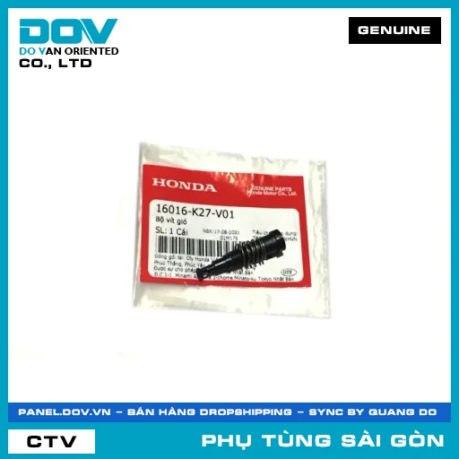 BỘ VÍT GIÓ | HONDA PARTS CODE 16016K27V01 — 16016K27V01