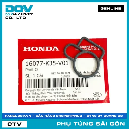 PHỐT O | HONDA PARTS CODE 16077K35V01 — 16077K35V01