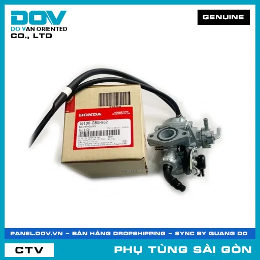 BỘ CHẾ HÒA GIÓ | HONDA PARTS CODE 16100GBG862 — 16100GBG862