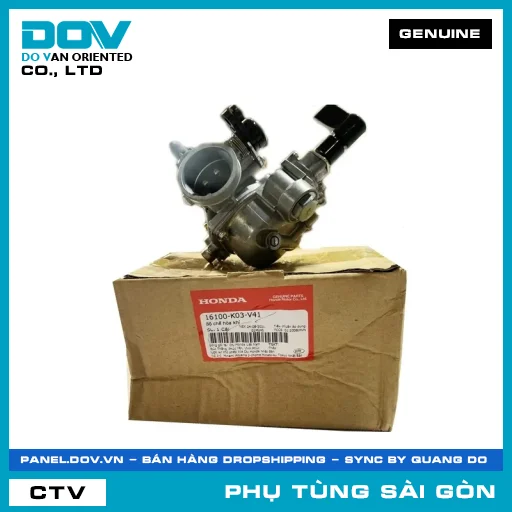 BỘ CHẾ HÒA GIÓ | HONDA PARTS CODE 16100K03V41 — 16100K03V41