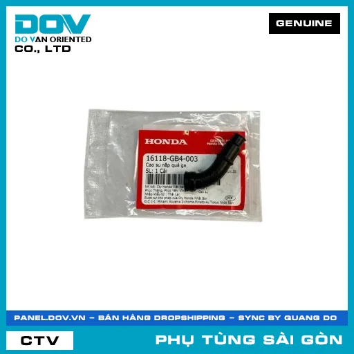 CAO SU NẮP QUẢ GA | HONDA PARTS CODE 16118GB4003 — 16118GB4003