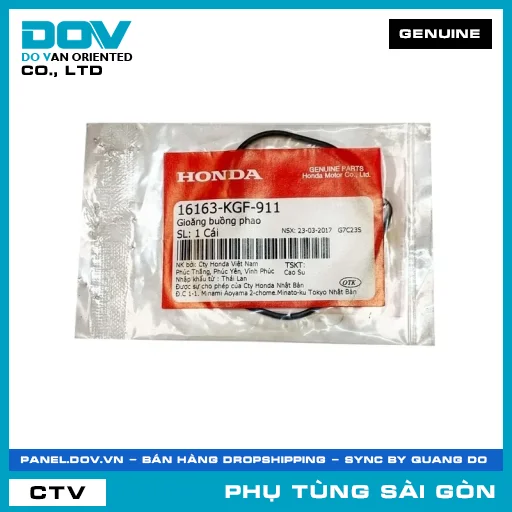 RON BUỒNG PHAO | HONDA PARTS CODE 16163KGF911 — 16163KGF911
