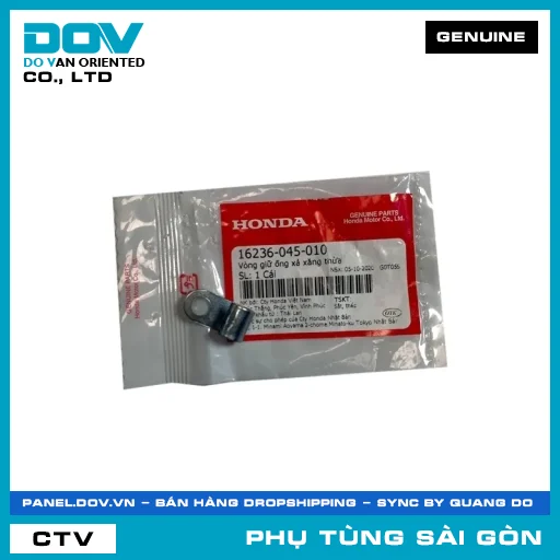 VÒNG GIỮ ỐNG XẢ (PÔ) XĂNG THỪA | HONDA PARTS CODE 16236045010 — 16236045010