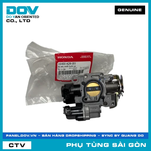 BỘ ĐIỀU KHIỂN BƯỚM GA | HONDA PARTS CODE 16400K29J01 — 16400K29J01