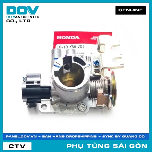 THÂN GA | HONDA PARTS CODE 16410K66V01 — 16410K66V01