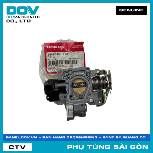 THÂN GA | HONDA PARTS CODE 16410KZLE01 — 16410KZLE01