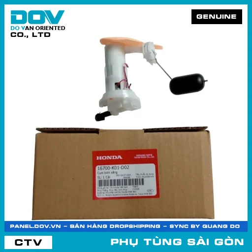 CỤM BƠM XĂNG | HONDA PARTS CODE 16700K01D02 — 16700K01D02