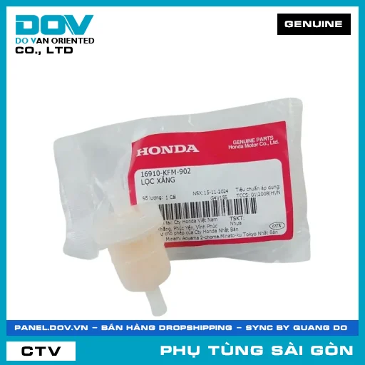 LỌC XĂNG | HONDA PARTS CODE 16910KFM902 — 16910KFM902