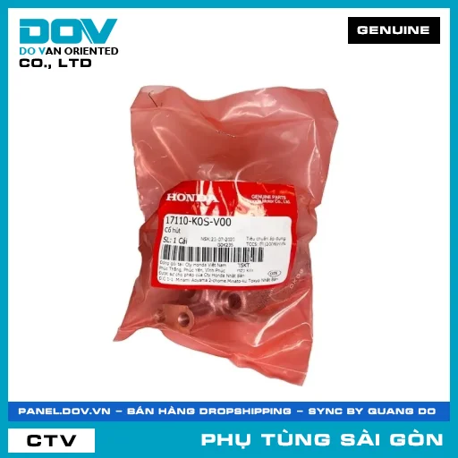 CỔ HÚT | HONDA PARTS CODE 17110K0SV00 — 17110K0SV00