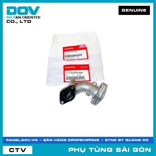 CỔ HÚT | HONDA PARTS CODE 17110KPW860 — 17110KPW860