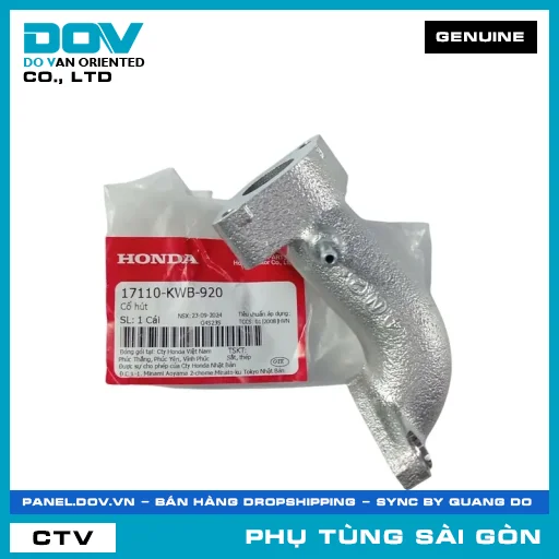 CỔ HÚT | HONDA PARTS CODE 17110KWB920 — 17110KWB920
