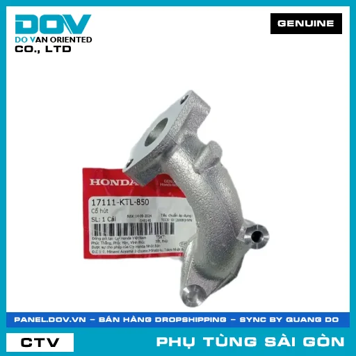CỔ HÚT | HONDA PARTS CODE 17111KTL850 — 17111KTL850