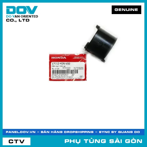 ĐỆM CÁCH THÂN GA | HONDA PARTS CODE 17112K0RV00 — 17112K0RV00