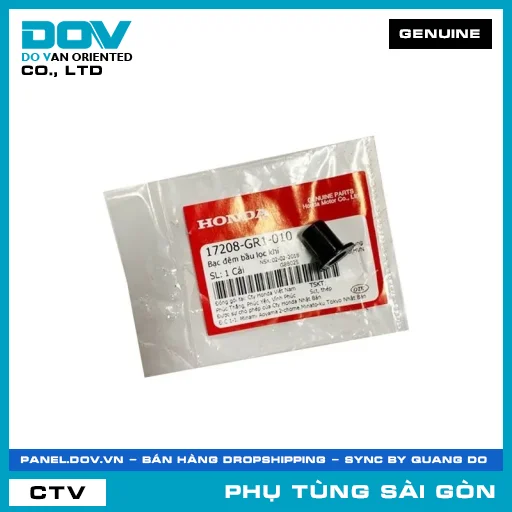 BẠC ĐỆM BẦU LỌC GIÓ | HONDA PARTS CODE 17208GR1010 — 17208GR1010
