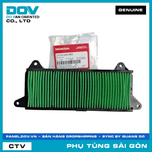 TẤM LỌC GIÓ | HONDA PARTS CODE 17210GGE900 — 17210GGE900