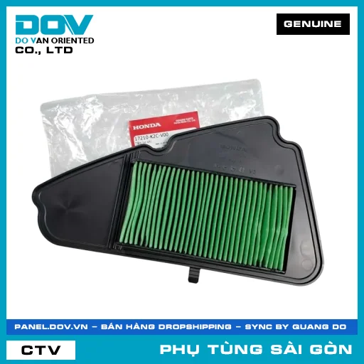 TẤM LỌC GIÓ | HONDA PARTS CODE 17210K2CV00 — 17210K2CV00