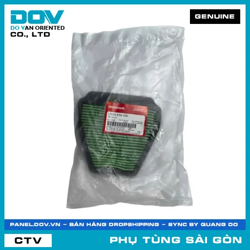 TẤM LỌC GIÓ | HONDA PARTS CODE 17210K56V00 — 17210K56V00