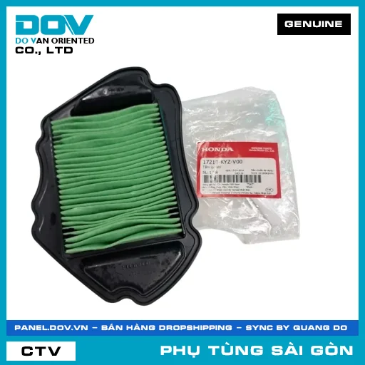 TẤM LỌC GIÓ | HONDA PARTS CODE 17210KYZV00 — 17210KYZV00