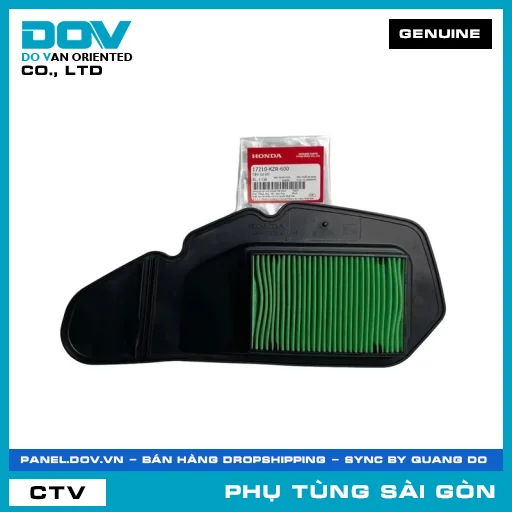 TẤM LỌC GIÓ | HONDA PARTS CODE 17210KZR600 — 17210KZR600