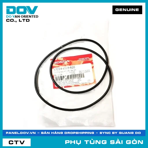 RON BAO KÍN BẦU LỌC GIÓ | HONDA PARTS CODE 17214KWB920 — 17214KWB920