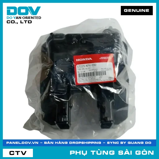 THÂN BẦU LỌC GIÓ | HONDA PARTS CODE 17225KFV950 — 17225KFV950