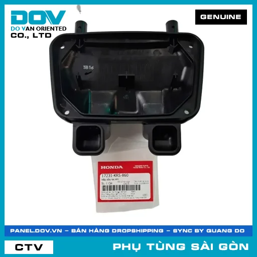 NẮP BẦU LỌC GIÓ | HONDA PARTS CODE 17231KRS860 — 17231KRS860