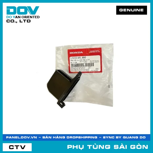 NẮP CHẮN BỤI PHẢI HỘP LỌC GIÓ | HONDA PARTS CODE 17233KFL890 — 17233KFL890