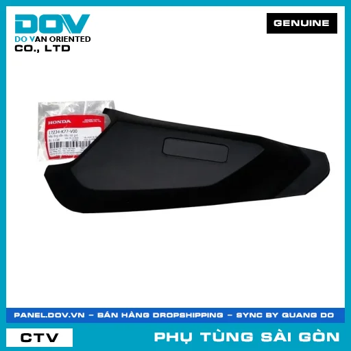 NẮP ỐNG DẪN BẦU LỌC GIÓ | HONDA PARTS CODE 17234K77V00 — 17234K77V00