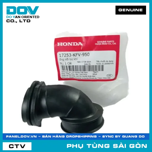 ỐNG NỐI LỌC GIÓ | HONDA PARTS CODE 17253KFV950 — 17253KFV950