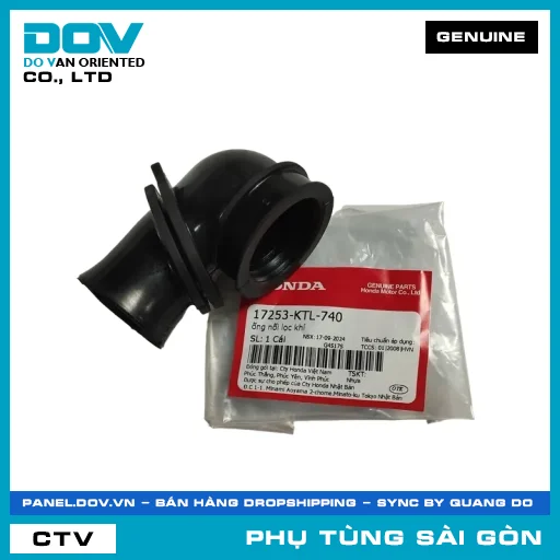 ỐNG NỐI LỌC GIÓ | HONDA PARTS CODE 17253KTL740 — 17253KTL740
