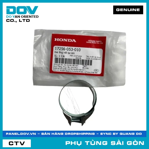 ĐAI ỐNG NỐI LỌC GIÓ | HONDA PARTS CODE 17256053010 — 17256053010