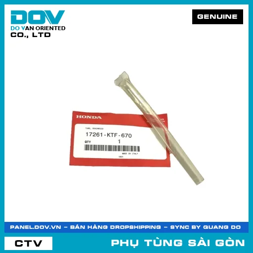 ỐNG XẢ (PÔ) CẶN BẦU LỌC GIÓ | HONDA PARTS CODE 17261KTF670 — 17261KTF670
