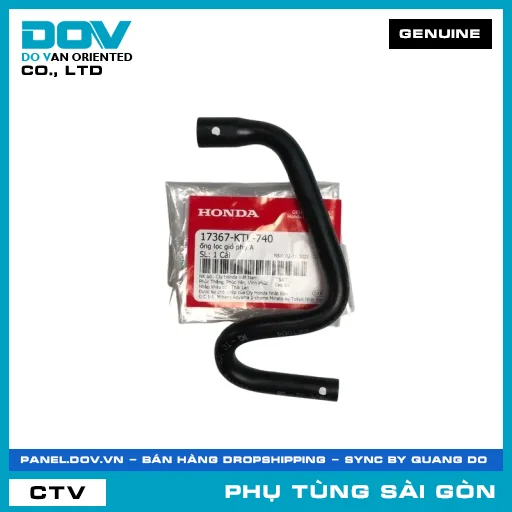 ỐNG LỌC GIÓ PHỤ A | HONDA PARTS CODE 17367KTL740 — 17367KTL740
