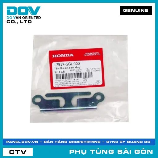 TẤM ĐỆM KÍN BƠM XĂNG | HONDA PARTS CODE 17517GGLJ00 — 17517GGLJ00