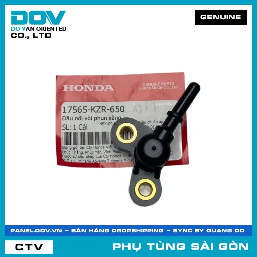 ĐẦU NỐI VÒI PHUN XĂNG | HONDA PARTS CODE 17565KZR650 — 17565KZR650