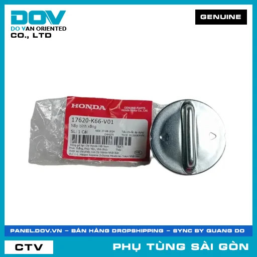 NẮP BÌNH XĂNG | HONDA PARTS CODE 17620K66V01 — 17620K66V01