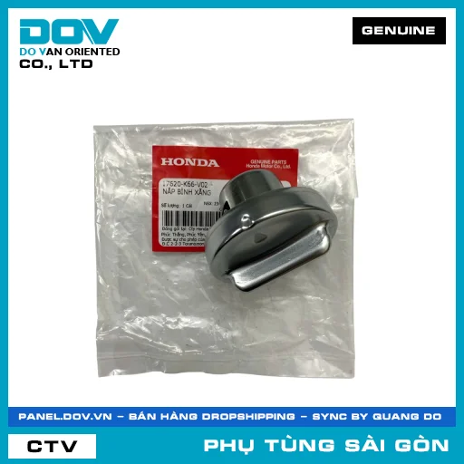 NẮP BÌNH XĂNG | HONDA PARTS CODE 17620K66V02 — 17620K66V02
