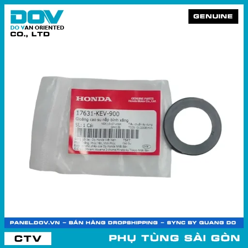 RON CAO SU NẮP BÌNH XĂNG | HONDA PARTS CODE 17631KEV900 — 17631KEV900