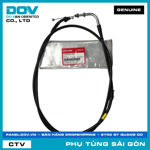 DÂY GA | HONDA PARTS CODE 17910K12902 — 17910K12902