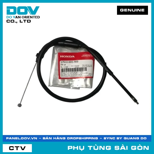 DÂY GA | HONDA PARTS CODE 17910KRS900 — 17910KRS900