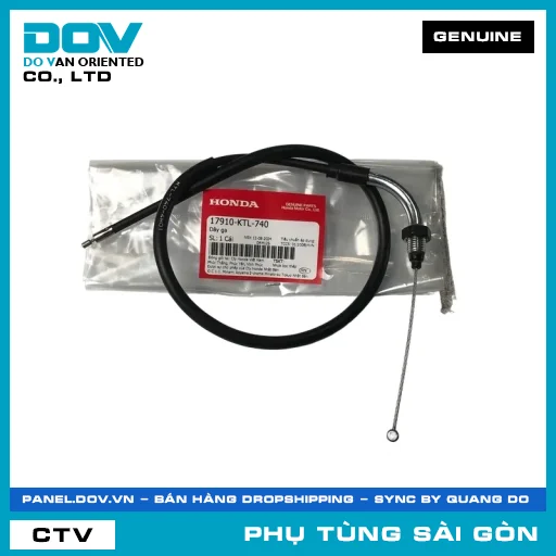 DÂY GA | HONDA PARTS CODE 17910KTL740 — 17910KTL740