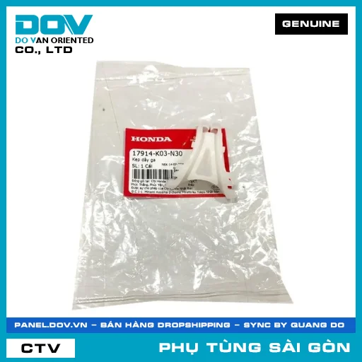KẸP DÂY GA | HONDA PARTS CODE 17914K03N30 — 17914K03N30