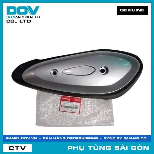 TẤM BẢO VỆ ỐNG XẢ (PÔ) *NH411M* | HONDA PARTS CODE 18318K1NV00ZA — 18318K1NV00ZA