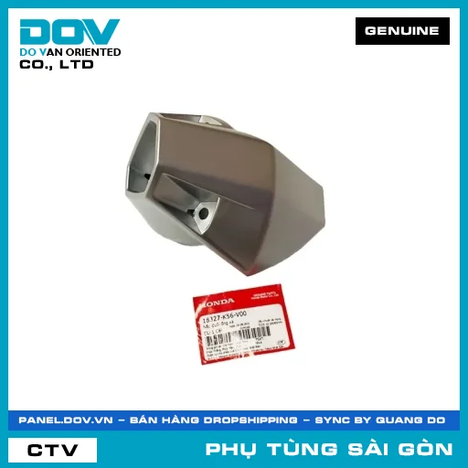 NẮP ĐUÔI ỐNG XẢ (PÔ) | HONDA PARTS CODE 18327K56V00 — 18327K56V00