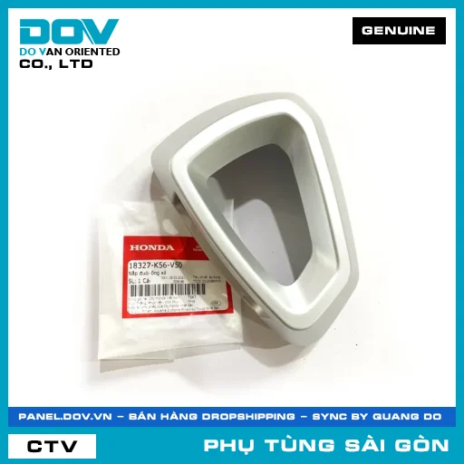 NẮP ĐUÔI ỐNG XẢ (PÔ) | HONDA PARTS CODE 18327K56V50 — 18327K56V50